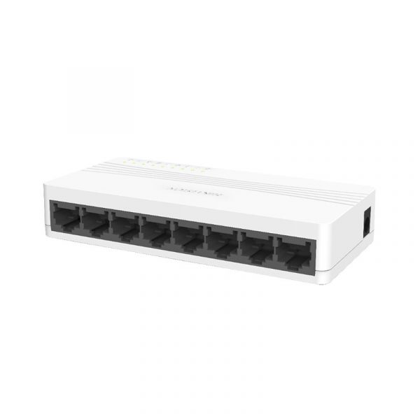 Hikvision Value Series: Unmanaged Desktop Switch Plastic, L2 / DS-3E0108D-E