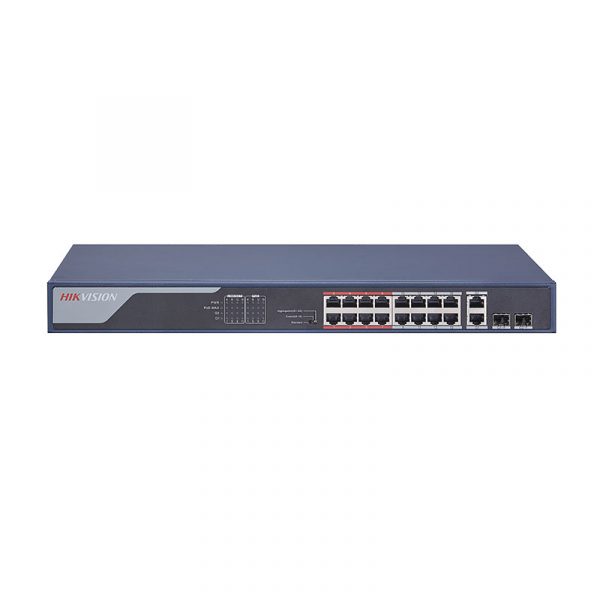 Hikvision POE Switch (Un managed) / DS-3E0318P-E(B)