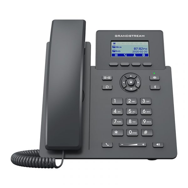 Grandstream GRP2601 / Carrier-Grade IP Phones, 2 lines, 2 SIP accounts, Dual 10/100 Mbsps Ethernet ports, (with power supply)