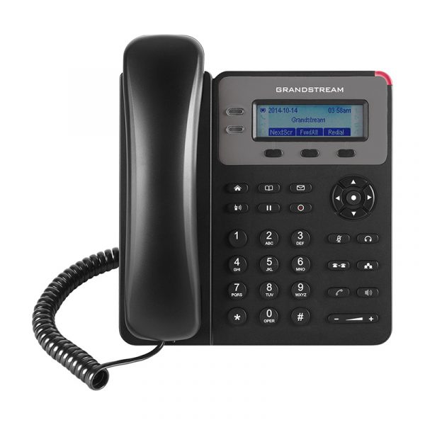 Grandstream GXP1615 / PoE Small-Medium Business HD IP Phone, 2 line keys with dual-color LED, dual switched100M/100M Ethernet ports, (with power supply)