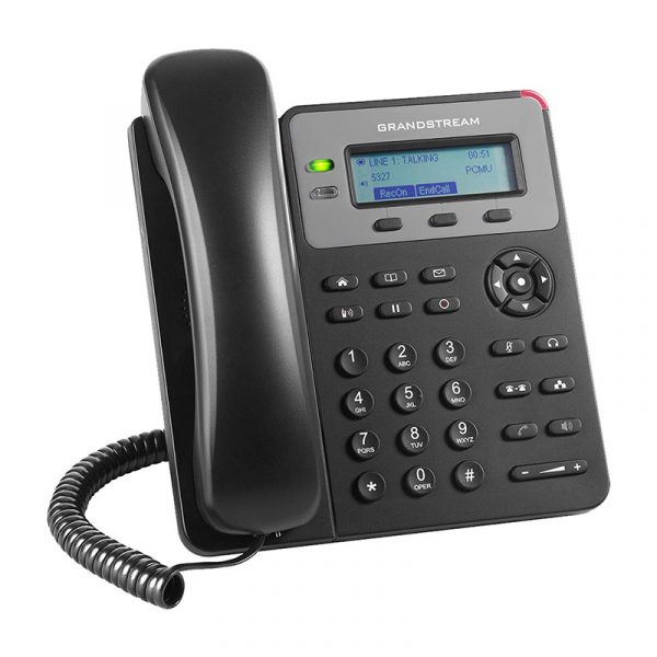 Grandstream GXP1615 / PoE Small-Medium Business HD IP Phone, 2 line keys with dual-color LED, dual switched100M/100M Ethernet ports, (with power supply)