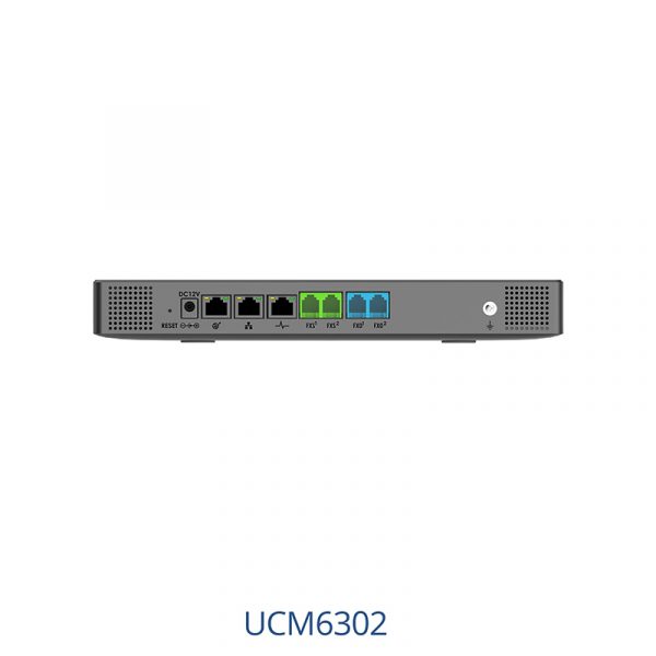 Grandstream  UCM6302 / IP PBX appliance, 2 FXO ports, 2 FXS ports, Dual GigE RJ45 Ethernet ports with PoE Plus
