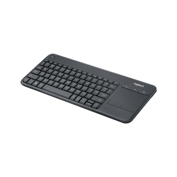 Logitech K400 Wireless Keyboard / Touch Pad USB Keyboard Black