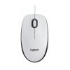 Logitech M100 Mouse / Wired Optical USB White