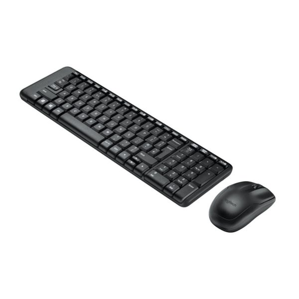 Logitech MK220 Wireless Keyboard and Mouse / Compact Wireless Combo Black