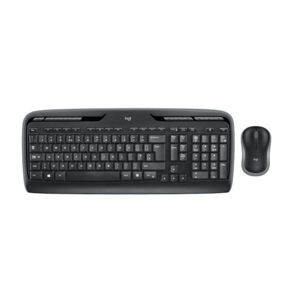 Logitech MK330 Wireless Keyboard and Mouse / USB Wireless Keyboard and Mouse Combo Black