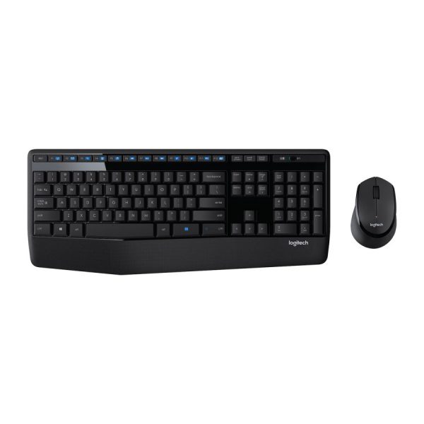 Logitech MK345 Wireless Keyboard and Mouse / USB Wireless Keyboard and Mouse Combo Black