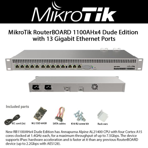 MikroTik RB1100AHx4 Dude Edition