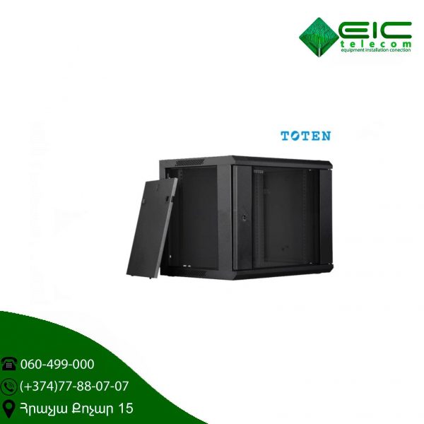 TOTEN Դարակաշար մետաղյա 12U 600 x 600 x 500