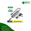 UGREEN 50985  HUB 4xUSB 3.0  (Gray), Support 10TB hard drive Speed up to 5Gbps