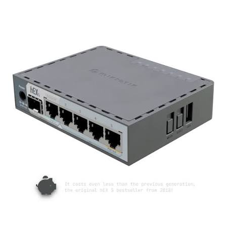 Mikrotik router  E60iUGS hEX S (2025)