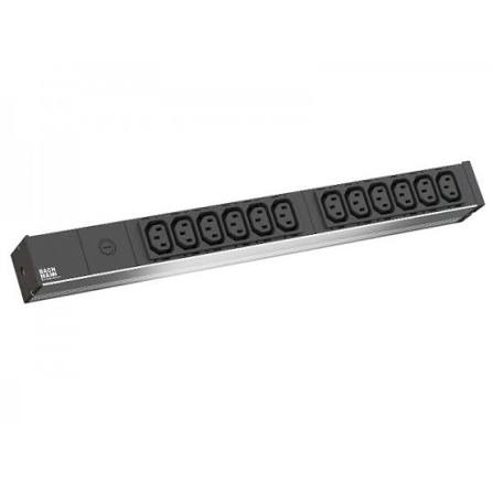 Bachmann IT PDU 12x power strip C13 1U (800.2284)