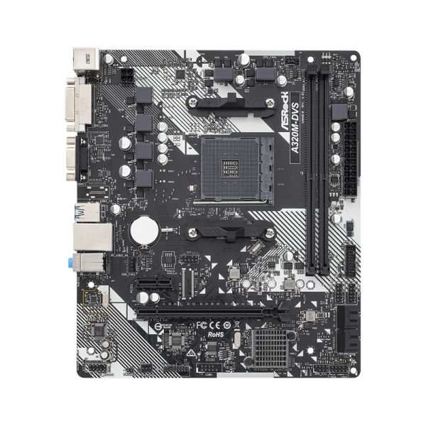 ASRock A320M-DVS R4.0 Motherboard