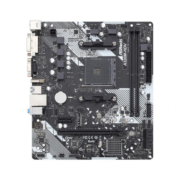ASRock A320M-HDV R4.0 Motherboard
