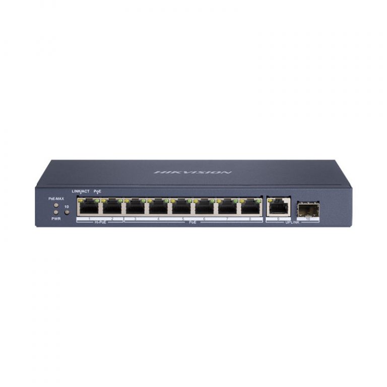 Hikvision POE Switch Gigabit / DS-3E0510HP-E – EIC Telecom