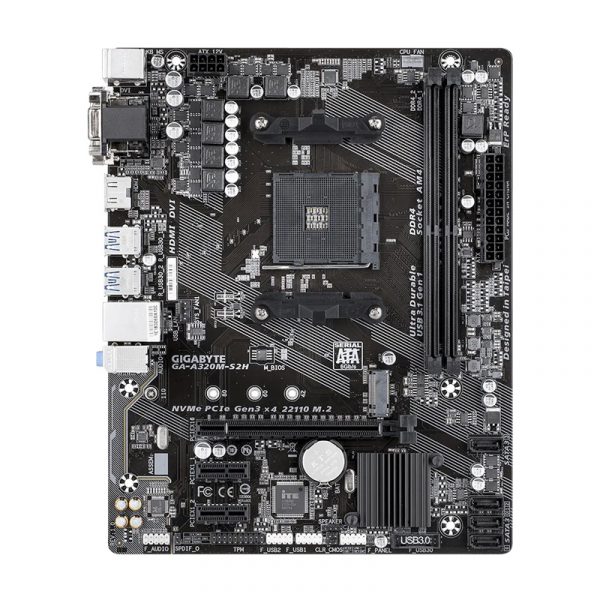 Gigabyte GA-A320M-S2H Motherboard