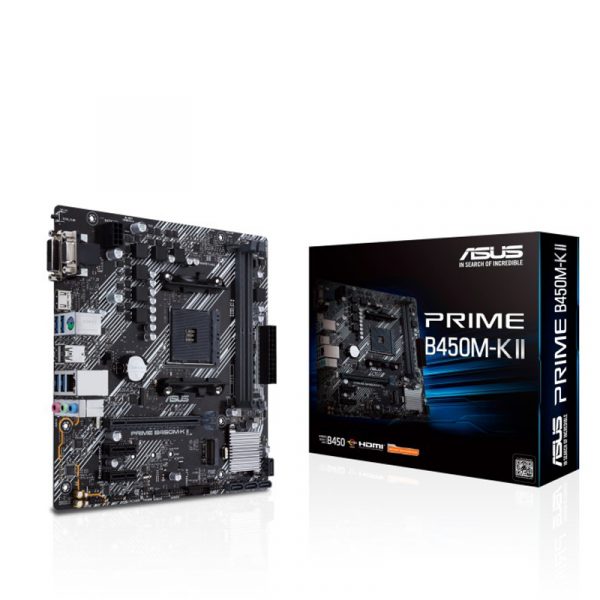 ASUS PRIME B450M-K II Motherboard