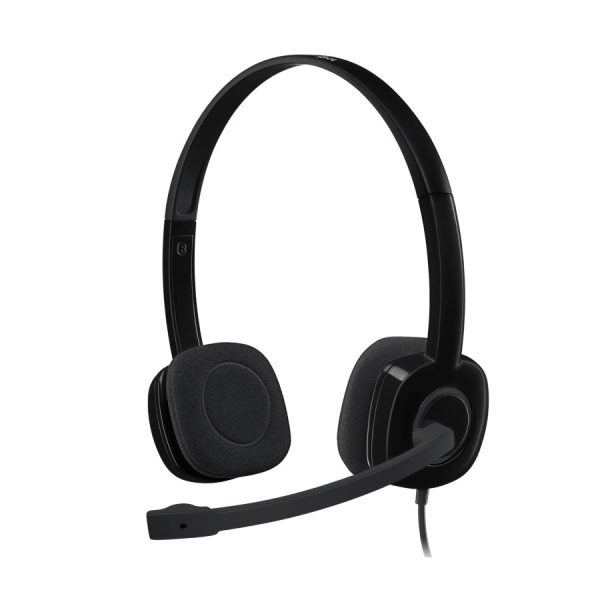 Logitech H151 Headset / Stereo Headset with Noise-Cancelling Mic