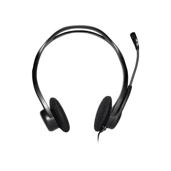Logitech PC960 Headset / Corded USB Stereo Headset