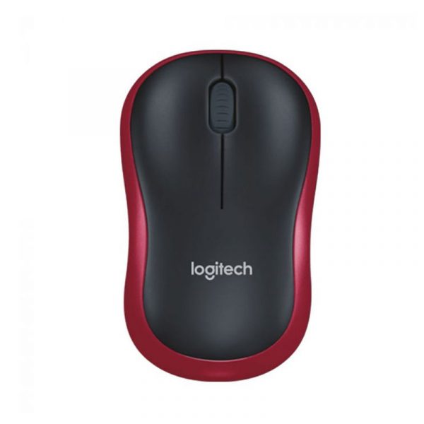 Logitech M185 Compact Wireless Mouse / Designed for Laptops  Red