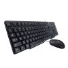 Logitech MK100 Keyboard and Mouse / Wired Classic Desktop Set Black