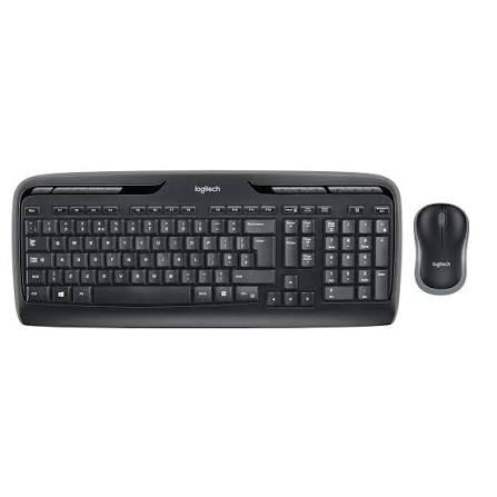 LOGITECH MK330 Wireless Combo — BLACK — RUS