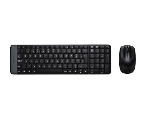 LOGITECH MK220 Wireless Combo — BLACK — RUS